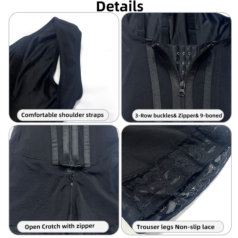 파하스 쉐이프웨어 바디수트 여성용 9본 고압축 거들 이 - Shapewear Bodysuit Firm 리뷰 및 가격