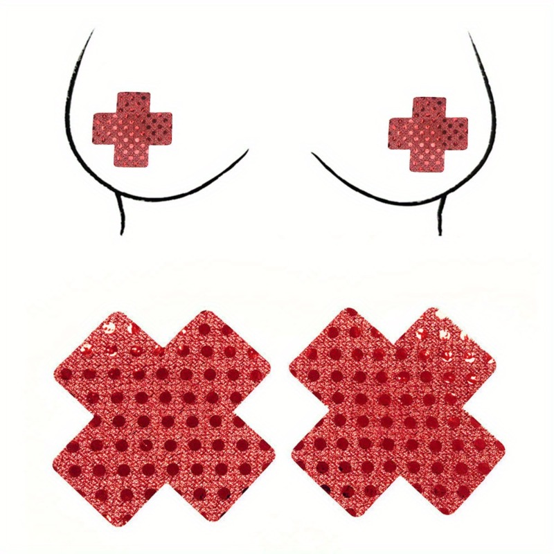 적십자 디자인 니플 커버 방수 미끄럼 방지 여성용 가슴 - Nipple Cover Pasties 리뷰 및 가격